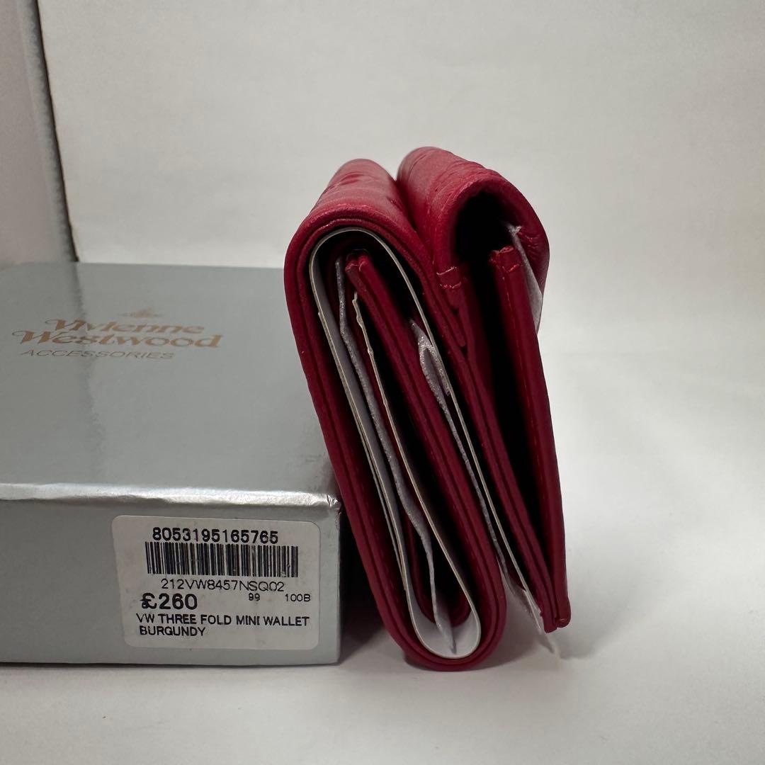 【新品！希少】ヴィヴィアンウエストウッド 三つ折り財布