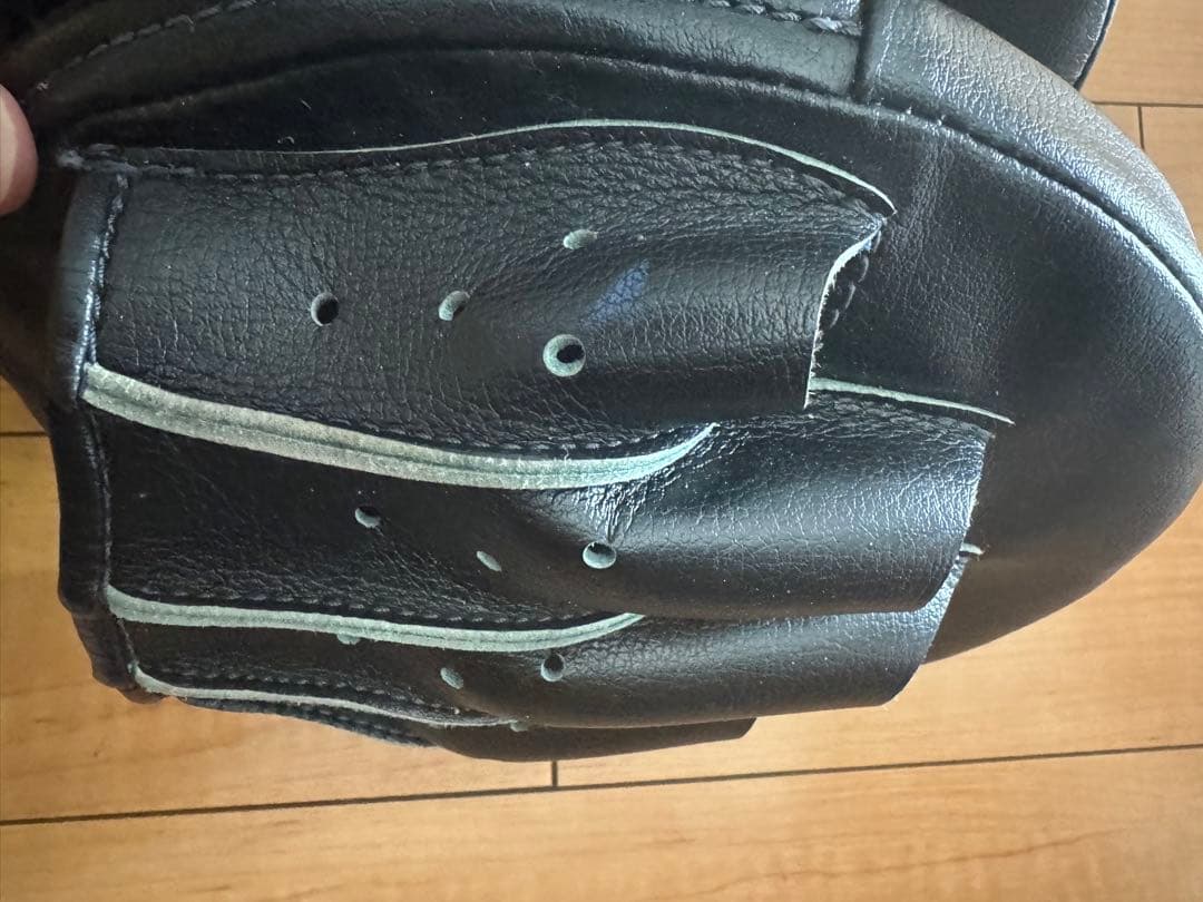 パンチングミット 2個セット 黒