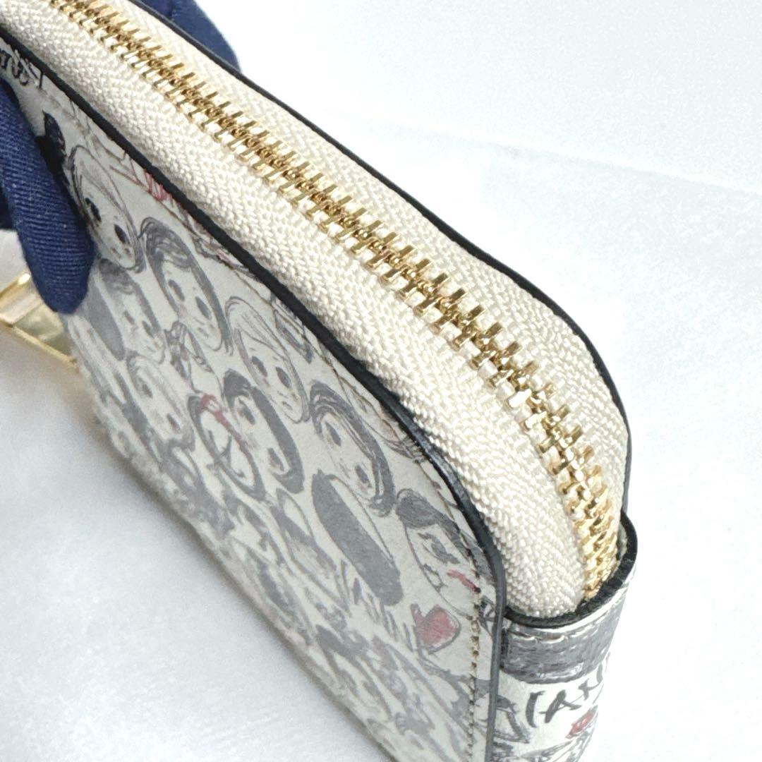 【極美品】IANNE イアンヌ　パル　face ファスナー　折り財布