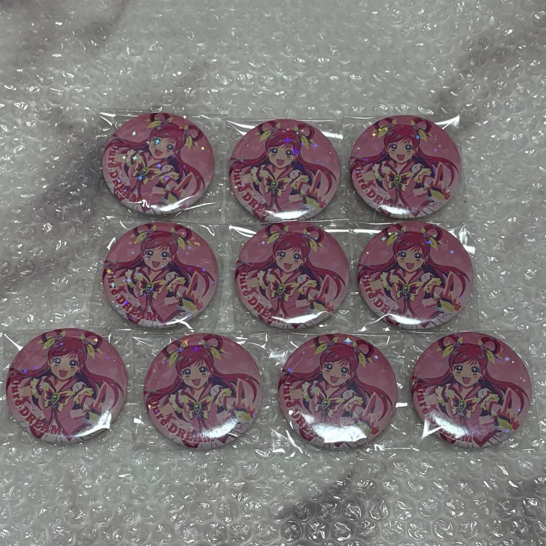 プリキュア　ドリーム　缶バ