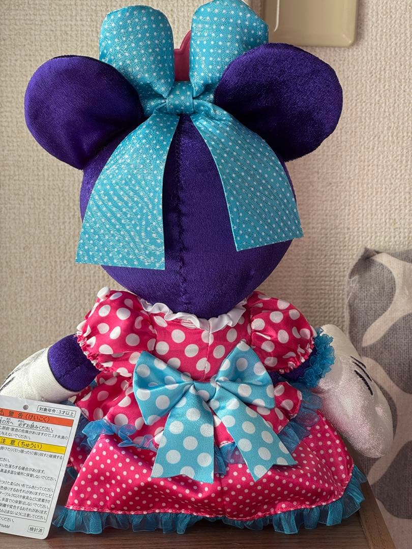 新品未使用　東京ディズニーランド　ミニー　ぬいぐるみ　パルパルーザ　2026