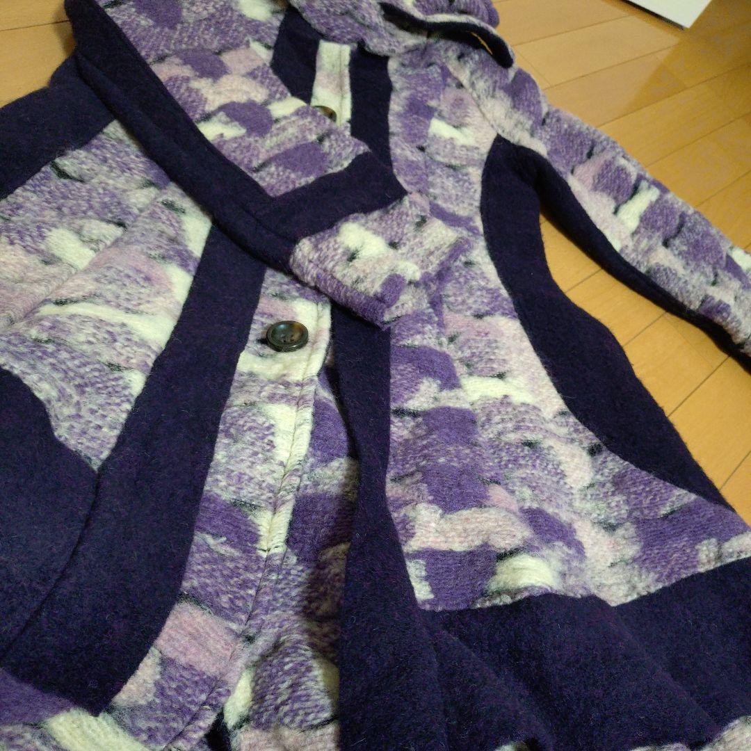 専用　SUPEPOSER イタリア製　ウールコート　バルーン L