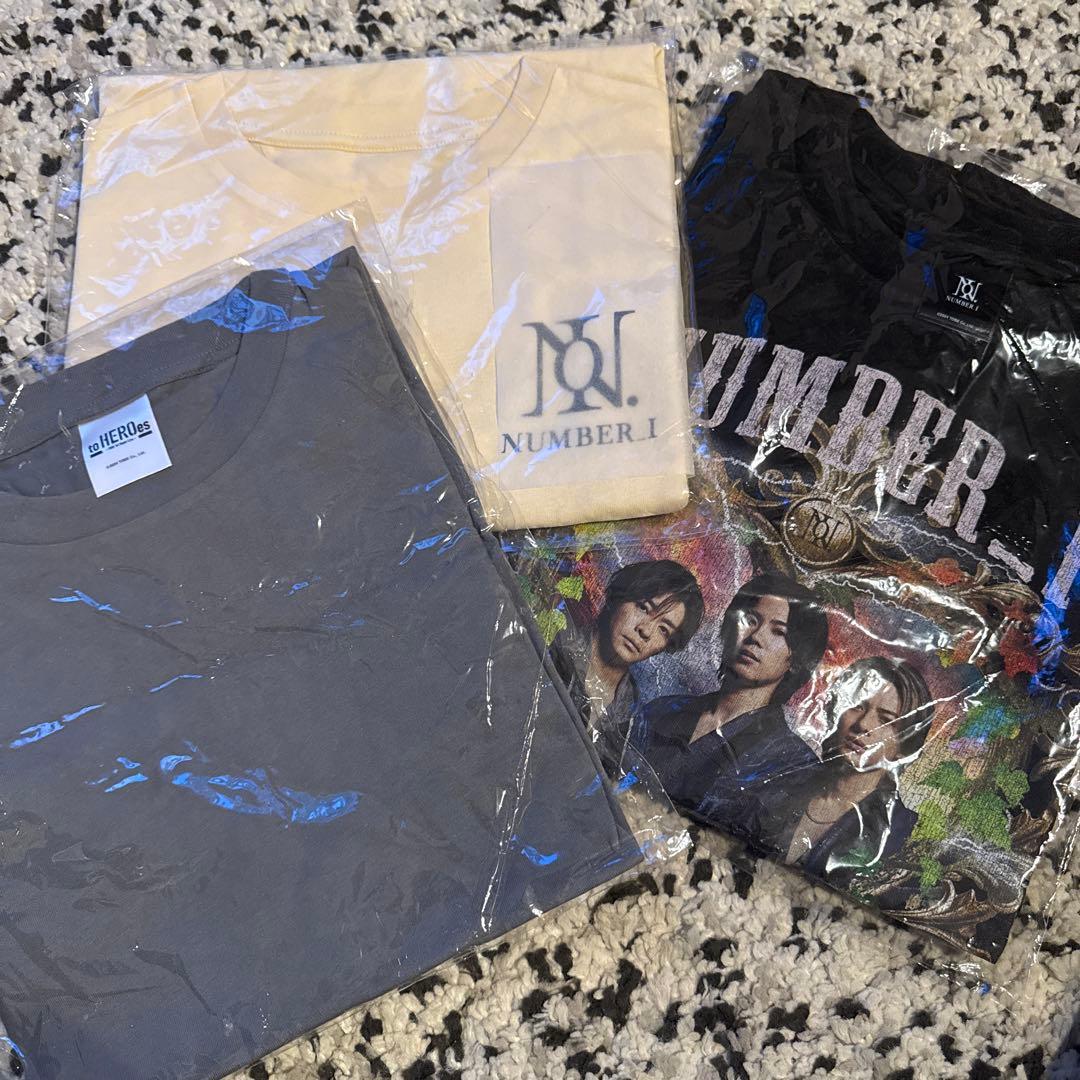 TOBE HEROes , Number_i 2024 Tシャツ3点セット