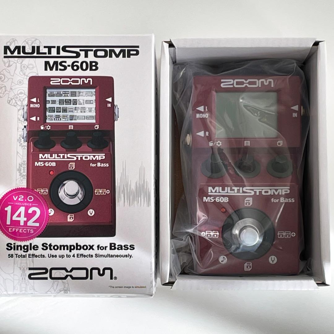 ZOOM MS-60B Bass MultiStomp マルチストンプ ズーム