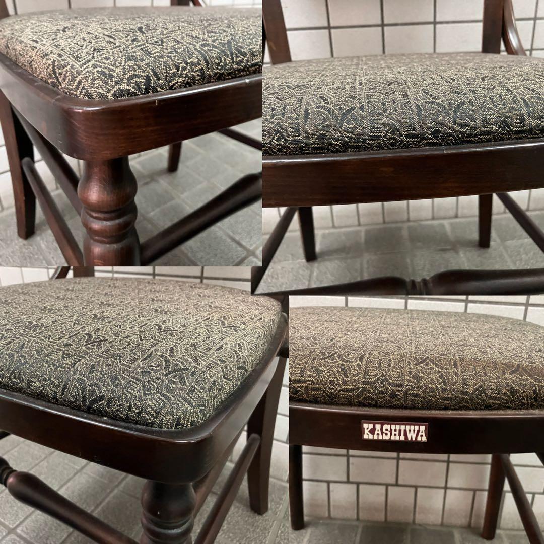 柏木工　kashiwa バタフライテーブル　チェア3点セット　ダイニング