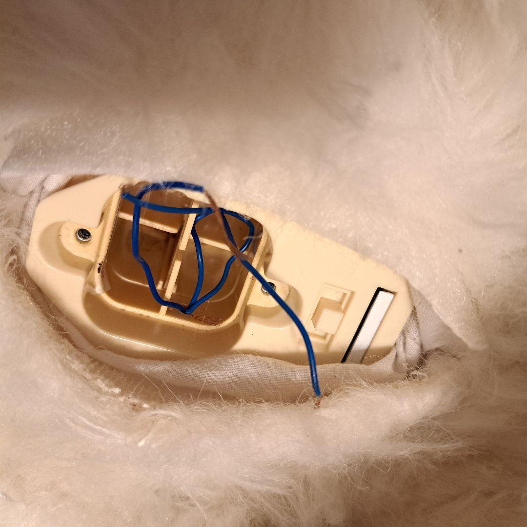 ジャンク★しろくま　ロボット　ホッキョクグマ ぬいぐるみ 　白くま　シロクマ