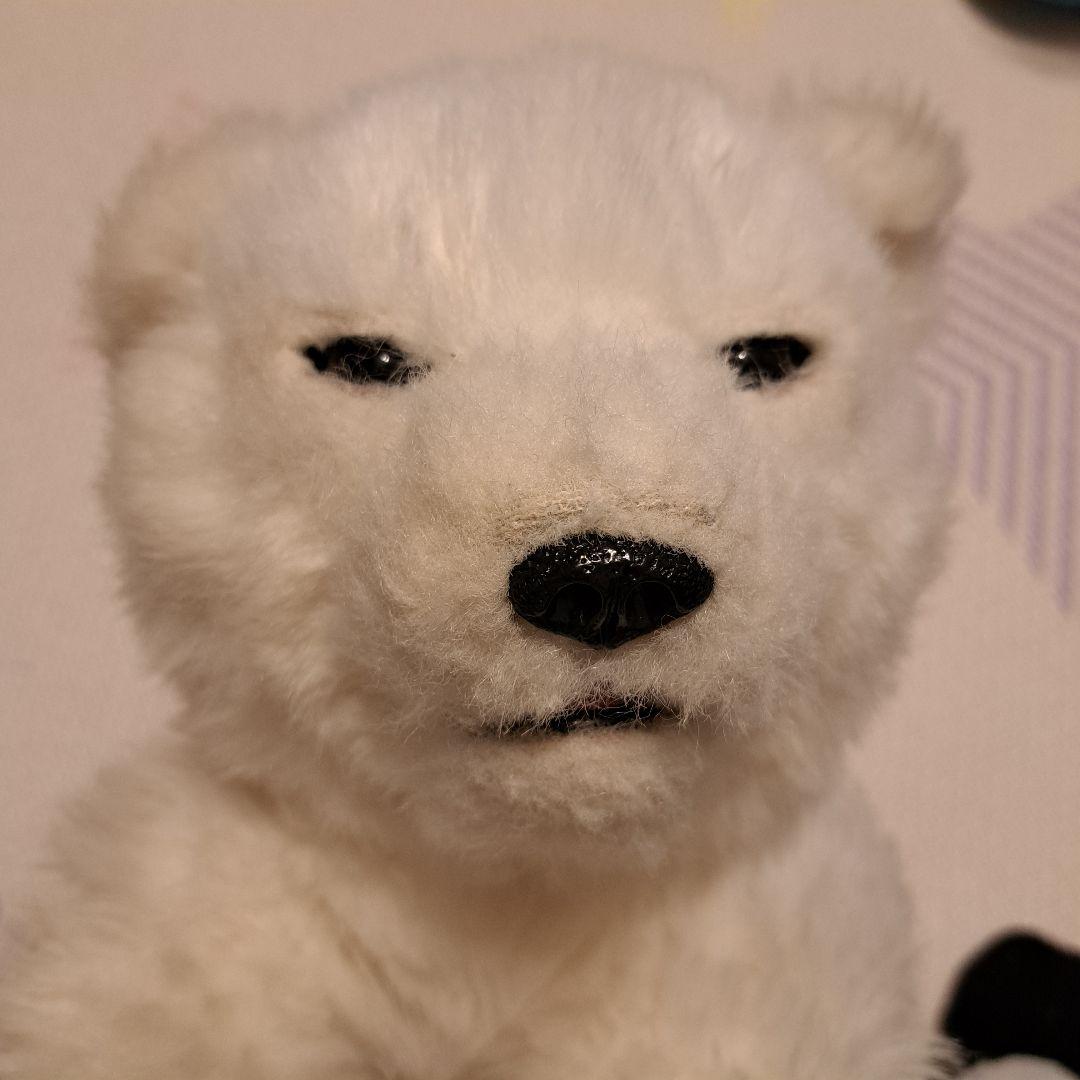 ジャンク★しろくま　ロボット　ホッキョクグマ ぬいぐるみ 　白くま　シロクマ