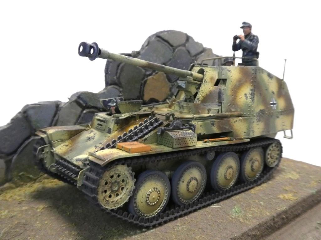 ドイツ対戦車自走砲 マーダーIIIM (ノルマンディ戦線)　完成品