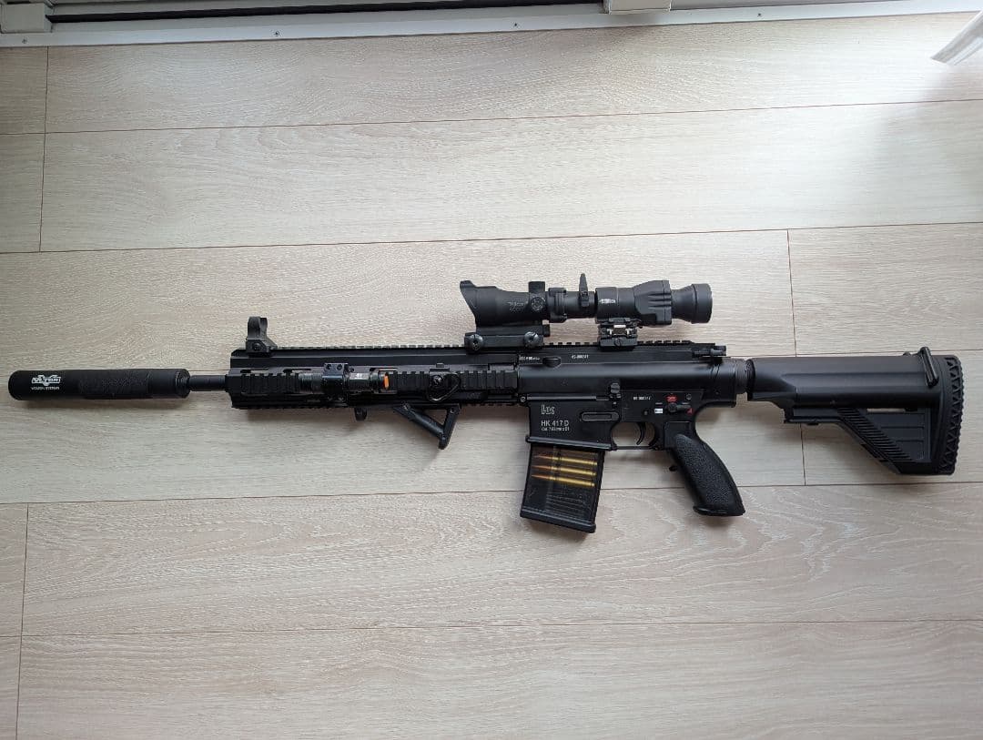 [週末最終値下げ]HK417 次世代電動ガン 美品フルセット