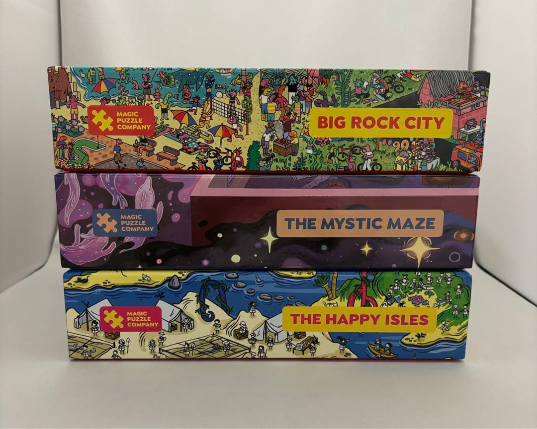 ジグソーパズル　マジックパズルカンパニー　3点セット