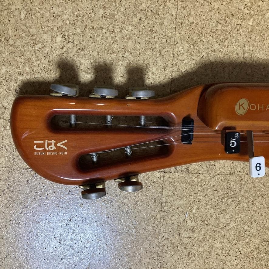 Suzuki 大正琴 こはく ソプラノ KOHAKU ケース付き 電機 スズキ