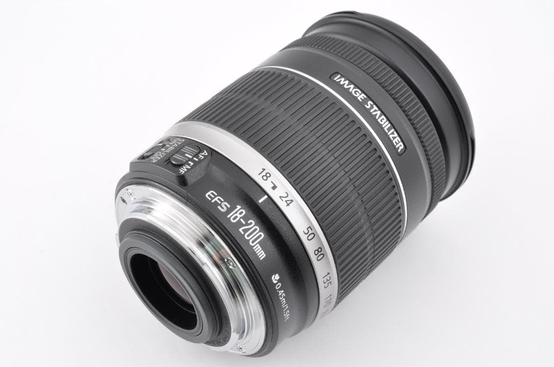 レンズ(ズーム) Canon EF-S 18-200mm f/3.5-5.6 IS #FI08