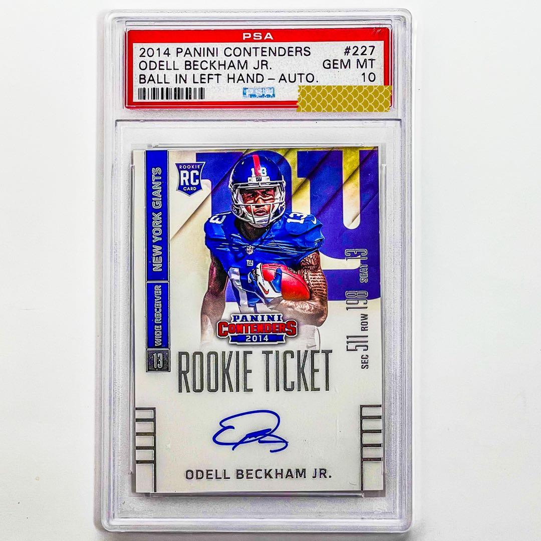 RAVENS‼️ PSA10 ODELL BECKHAM JR RC AUTO