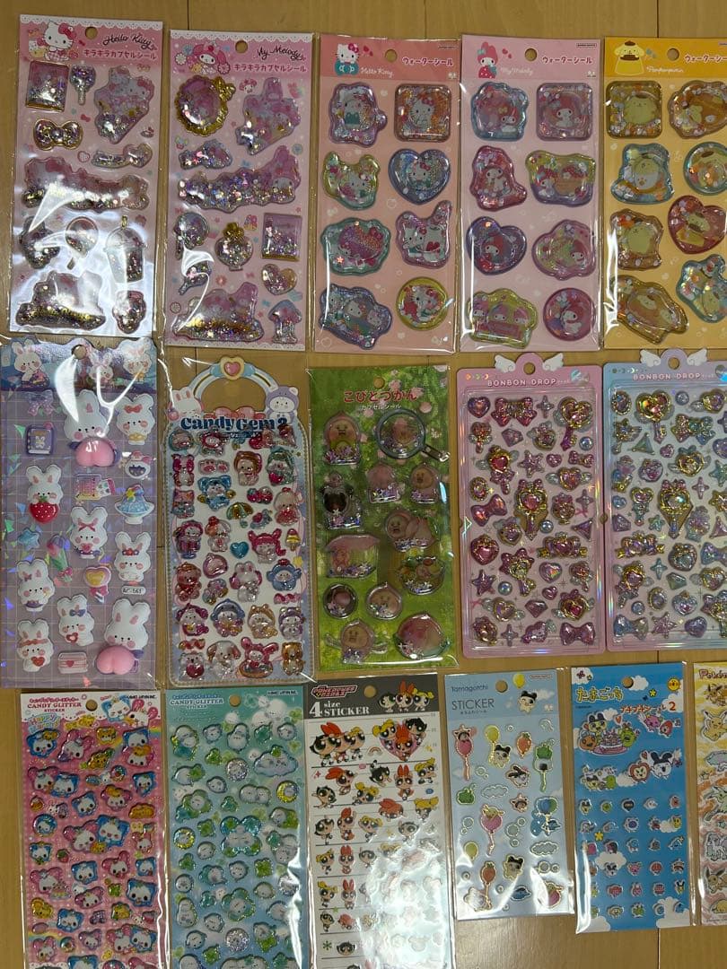 ボンボンドロップ ウォーターシール おはじきシール たまごっち まとめ売り