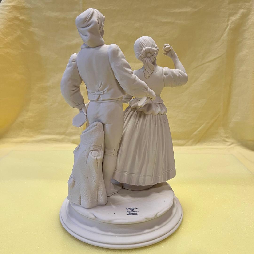 カポディモンテ　イタリア製　陶人形　置物　フィギュア　クリスマス　ギフト