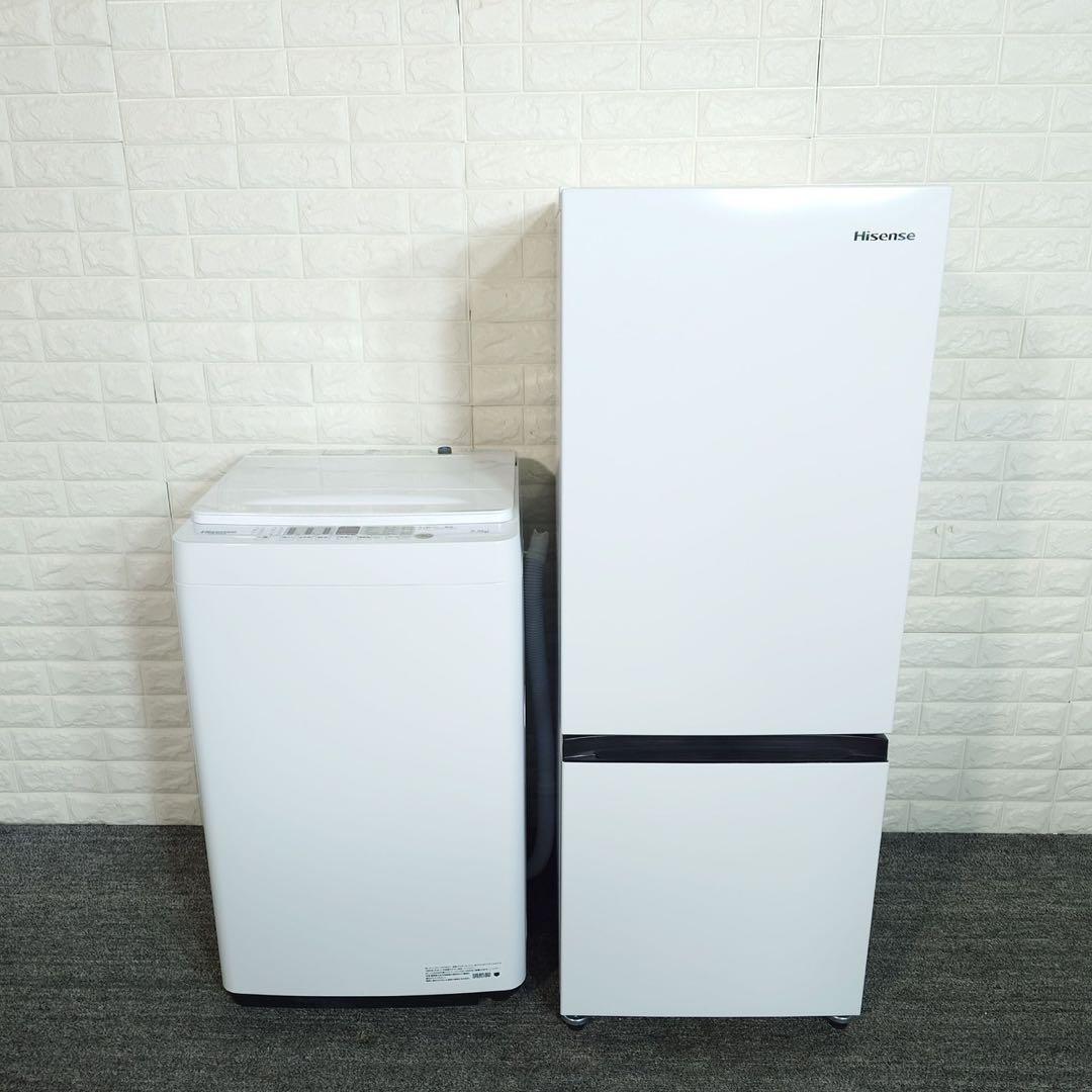 Hisense 生活家電 2点セット 冷蔵庫 洗濯機 1人暮し 高年式 L060