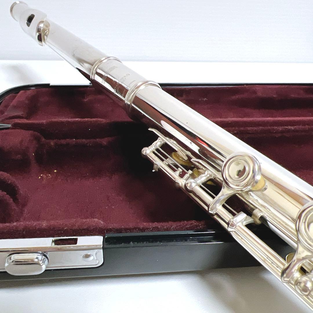 【美品】YAMAHA ヤマハ フルート　YFL211 YFL-211鏡面仕上げ