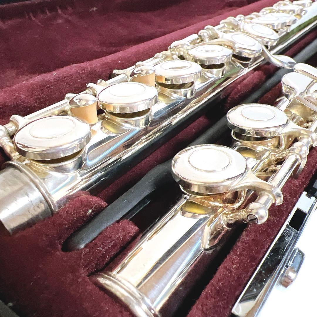 【美品】YAMAHA ヤマハ フルート　YFL211 YFL-211鏡面仕上げ