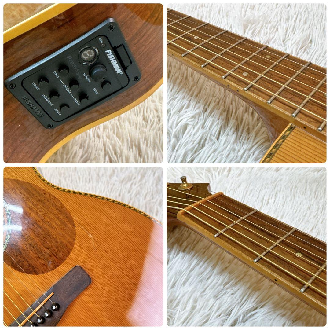 Greg Bennett OM-15CE シダートップ単板 エレアコ