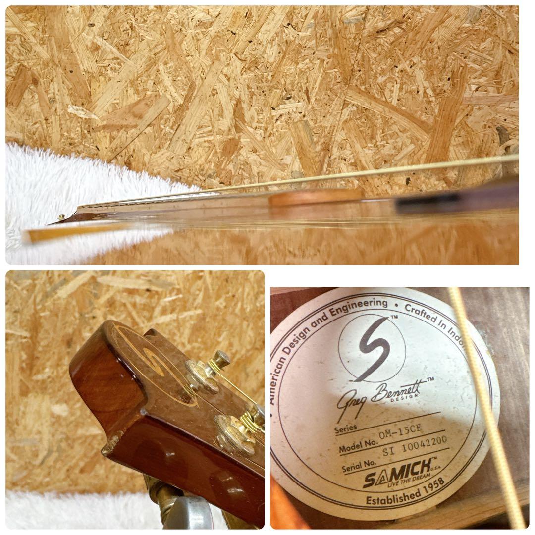 Greg Bennett OM-15CE シダートップ単板 エレアコ