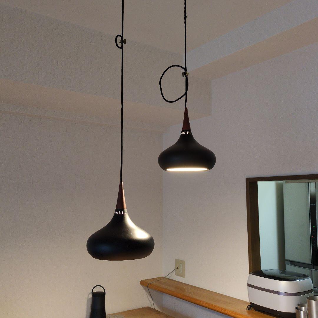 オリエント ペンダントランプP1 ブラックローズウッド　2台セット