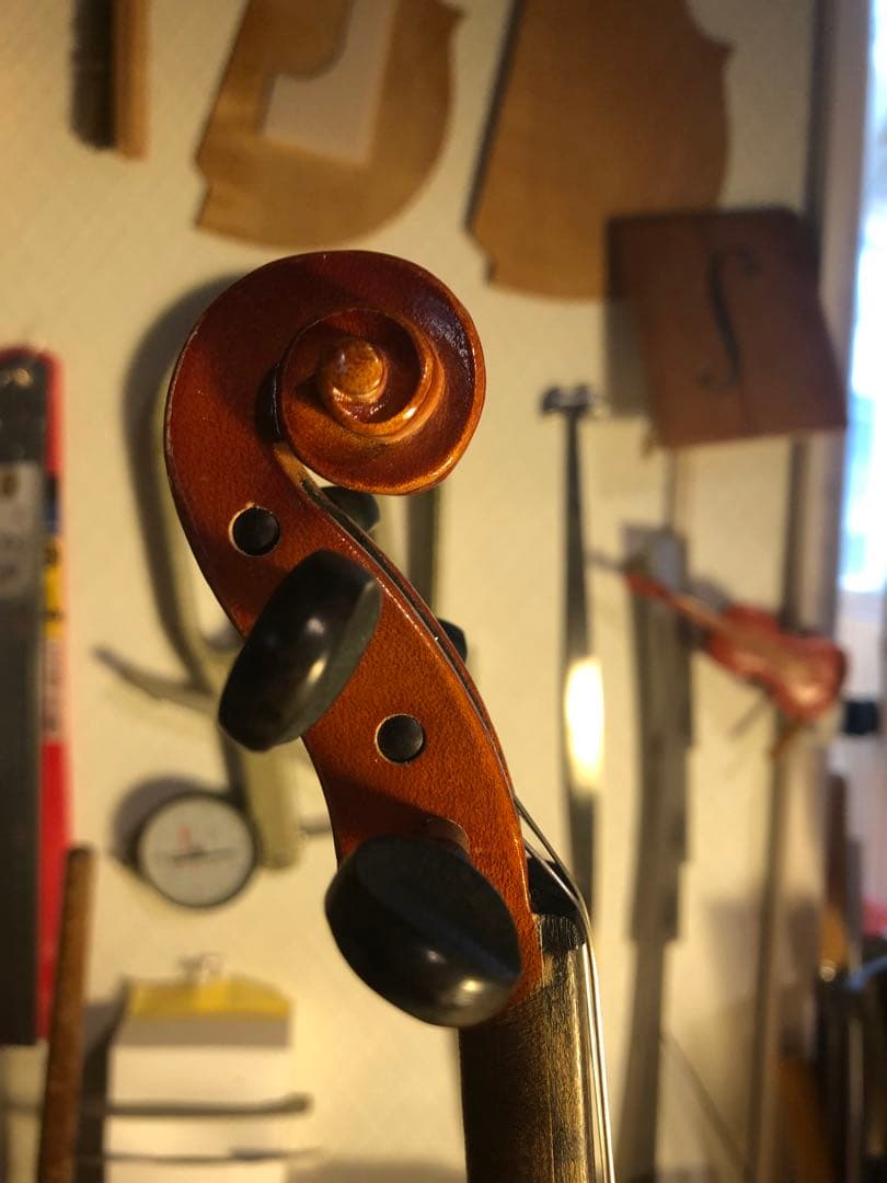 【駒&魂柱調整済】Suzuki分数バイオリンNo200 1/10 1981