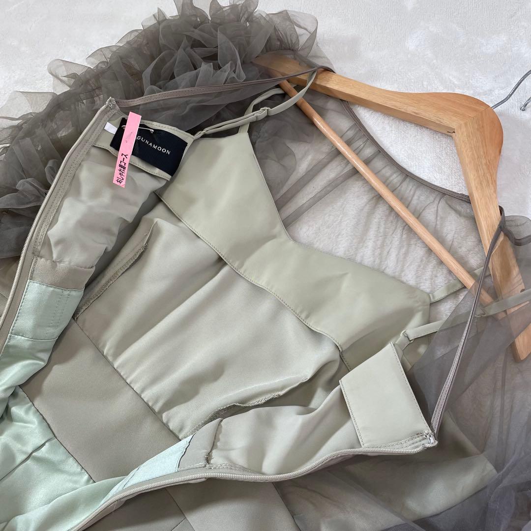 LAGUNAMOON LADYチュールドッキングコンビネゾン ミント WEB限定