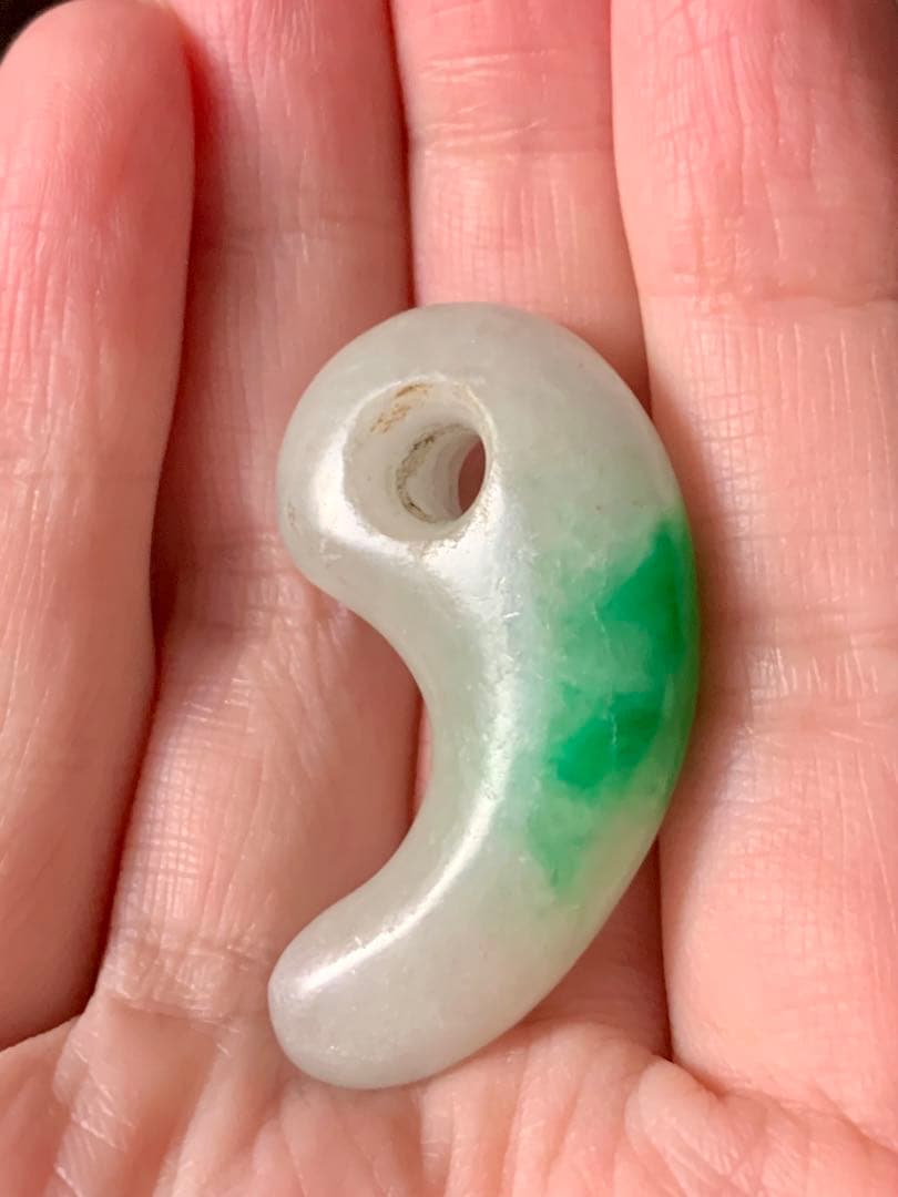 古墳期　出土　ろうかん糸魚川翡翠勾玉　縄文　弥生　石器　大珠　根付　土器　化石