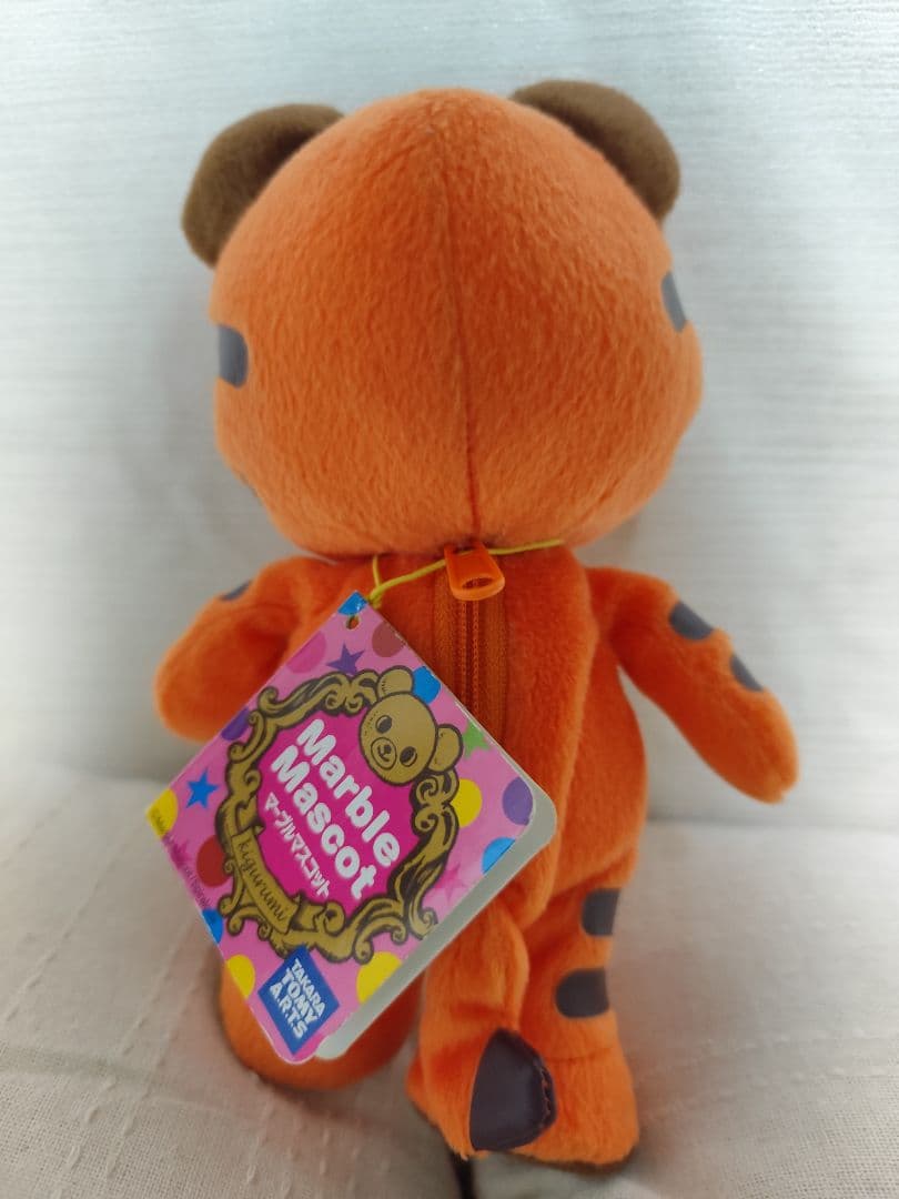 マーブルマスコットプチ　オレンジトララ　タカラトミー　ぬいぐるみ　平成レトロ