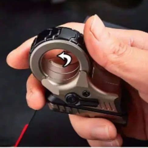 【新品未開封】ガンタイプ　フィジェットトイ　サンドブラスト　スライダー　EDC