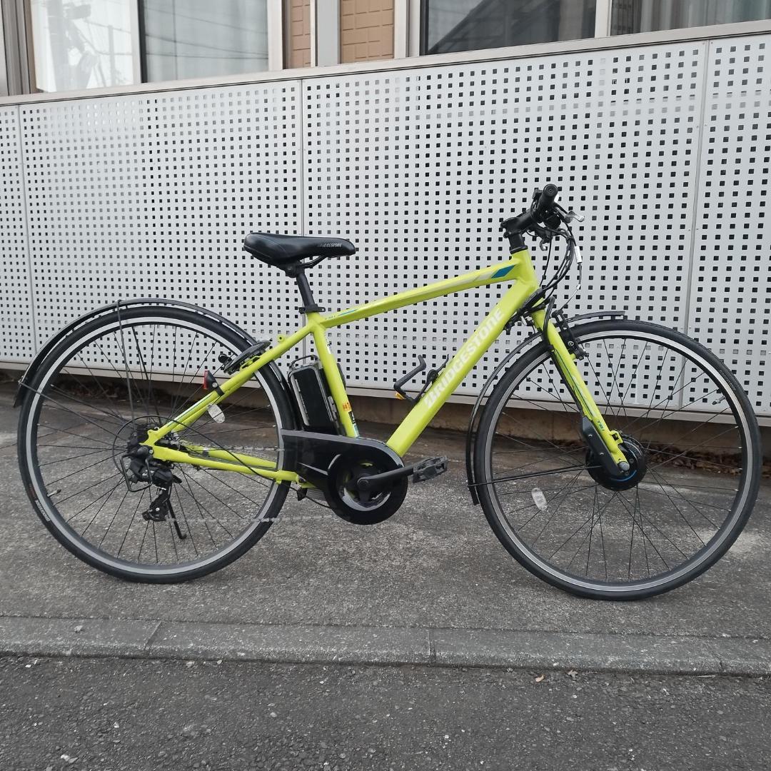 極美品 ブリヂストン 電動自転車 TB1e TB7B42 B400バッテリー