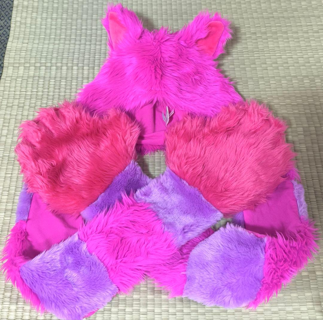 チェシャ猫マフラーキャップ