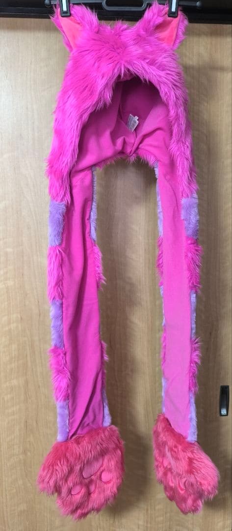 チェシャ猫マフラーキャップ