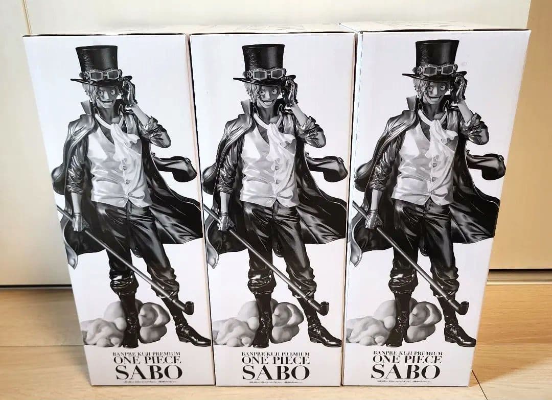 【新品未開封】バンプレくじ ONE PIECE サボ A賞/B賞/C賞セット