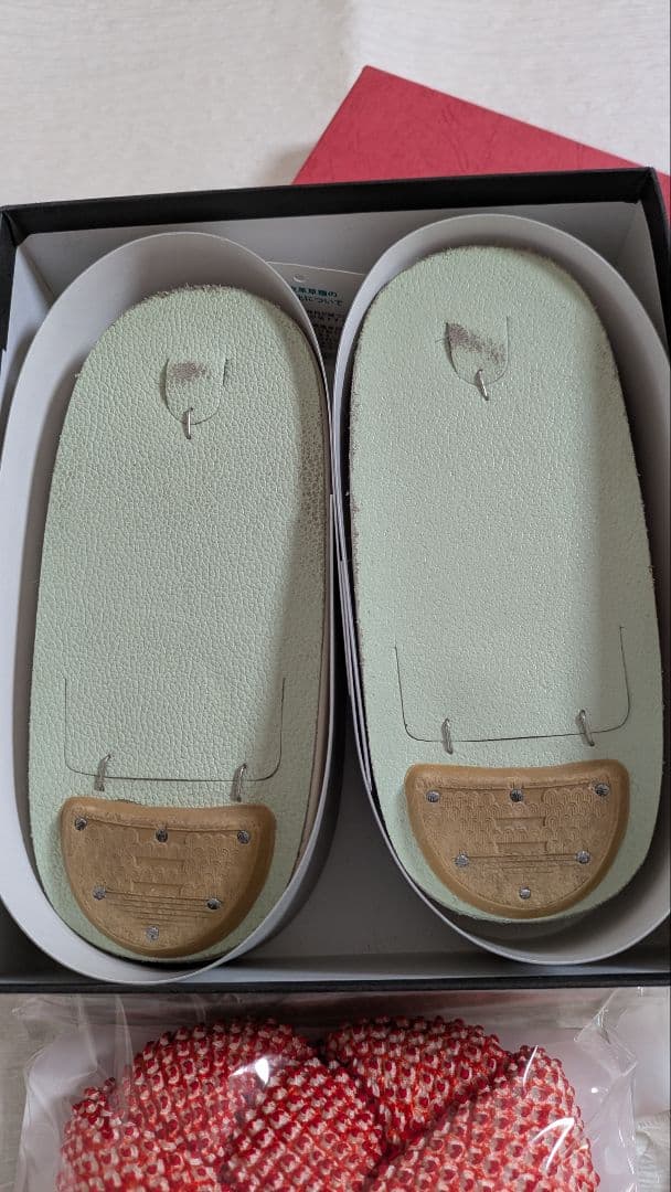 【ご予約】七五三 3歳小物セット　京都おはりばこ　四君子　草履　かかと止めかのこ