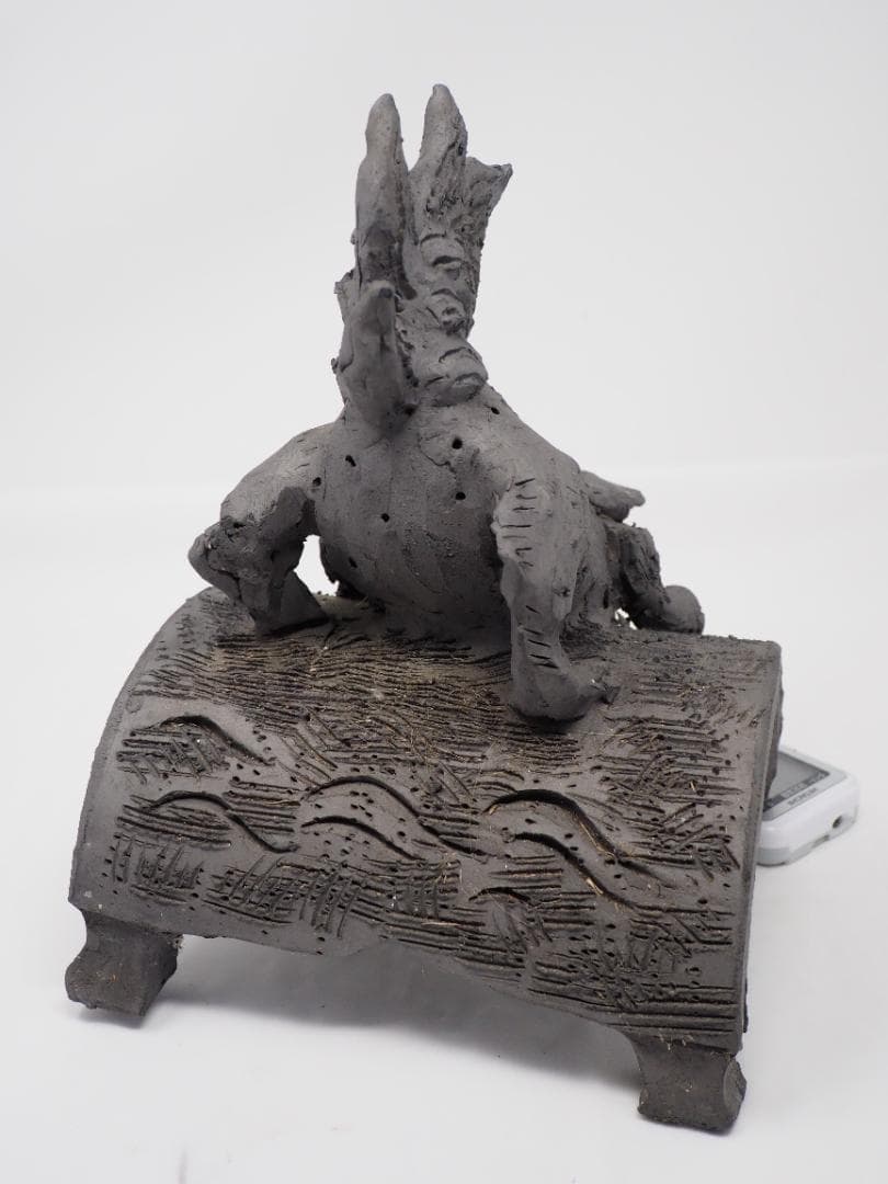シーサー　瓦　沖縄産　琉球　守り神　鬼瓦　縁起物　破邪