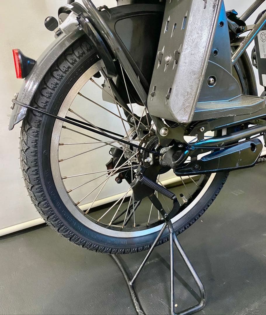 1年保証 送料無料　ブリヂストン　ビッケ　20インチ　グレー　電動アシスト自転車