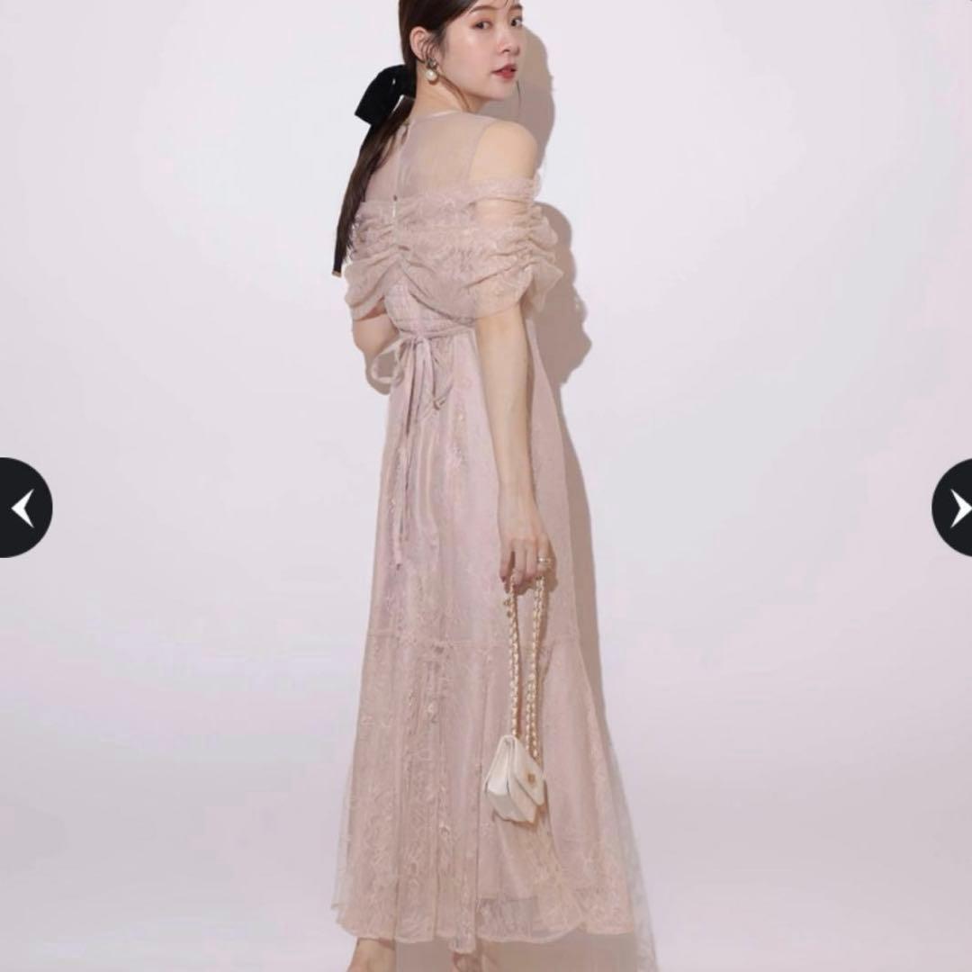 Rirandture オフショルレースマーメイドワンピース