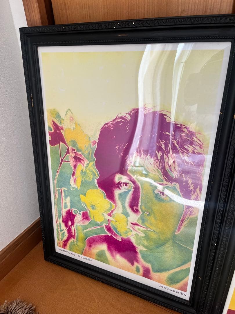 The Beatles メンバー全員の限定ポスター