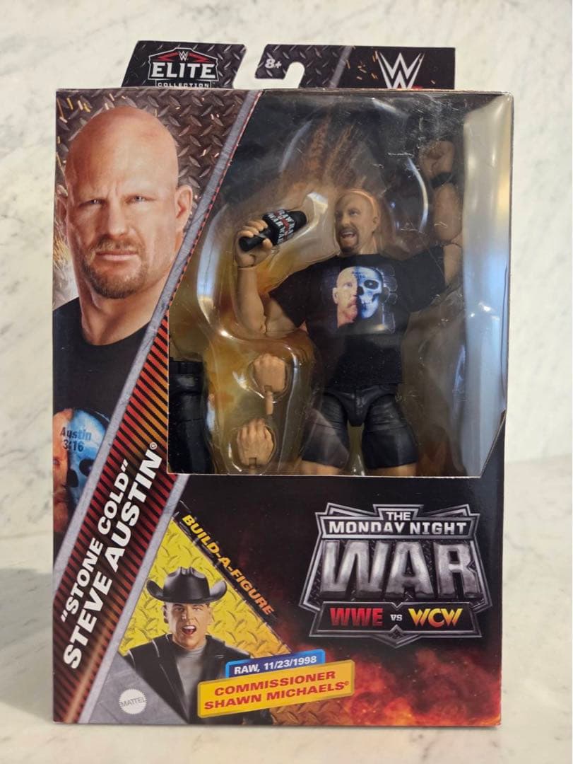 WWE マテル ストーンコールド スティーブ オースチン プロレス フィギュア