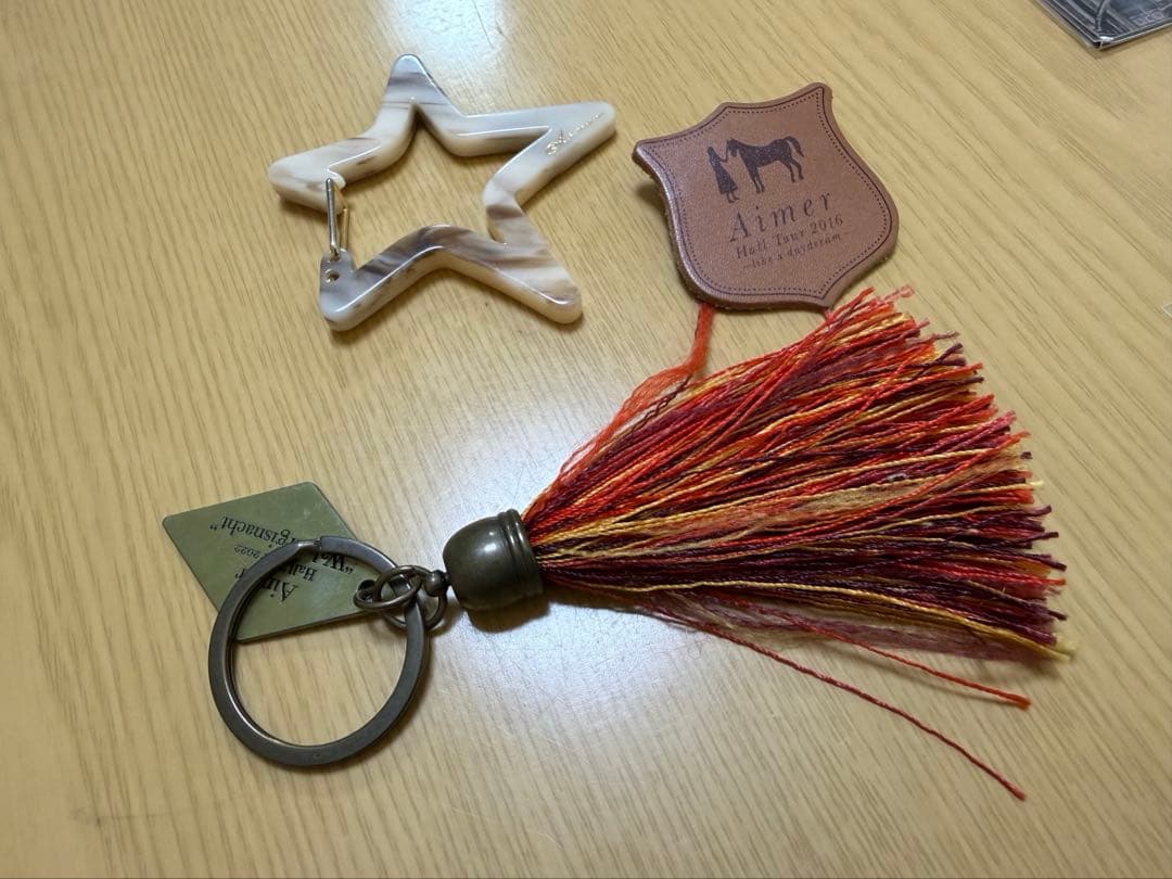 Aimer ハンカチ キーホルダー ステッカー ピンバッチ コースター カラビナ