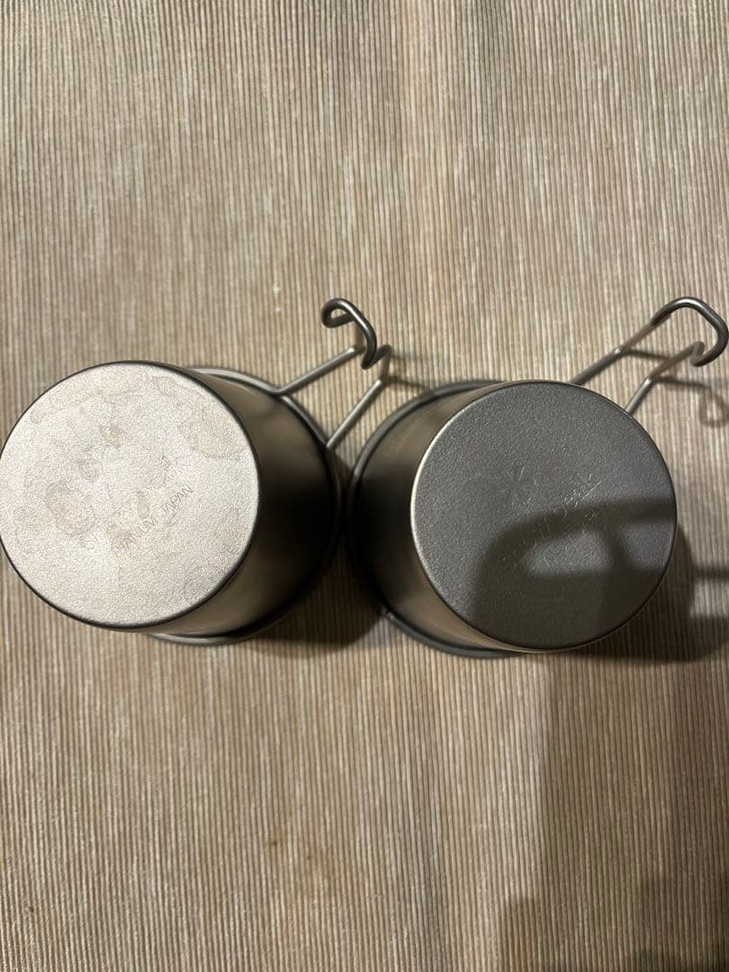 スノーピーク　チタンシングルマグ　No.2 mg-002 2個セット