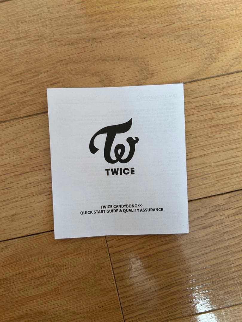 TWICE 公式ペンライト CANDYBONG ∞ 箱・説明書あり 動作確認済み