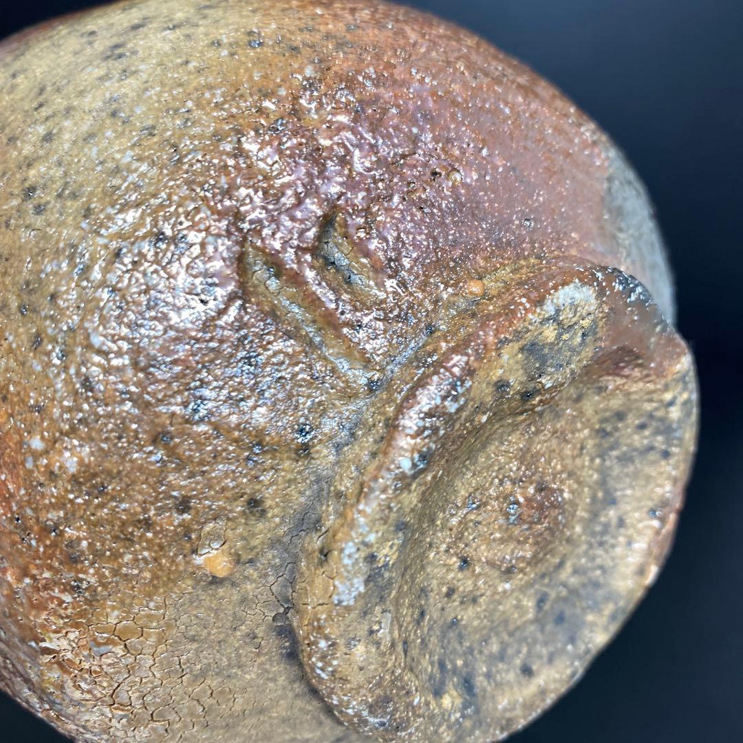 名工　西浦武　越前茶碗　共箱　幅約12.2㎝　東さ7-1012☆2F