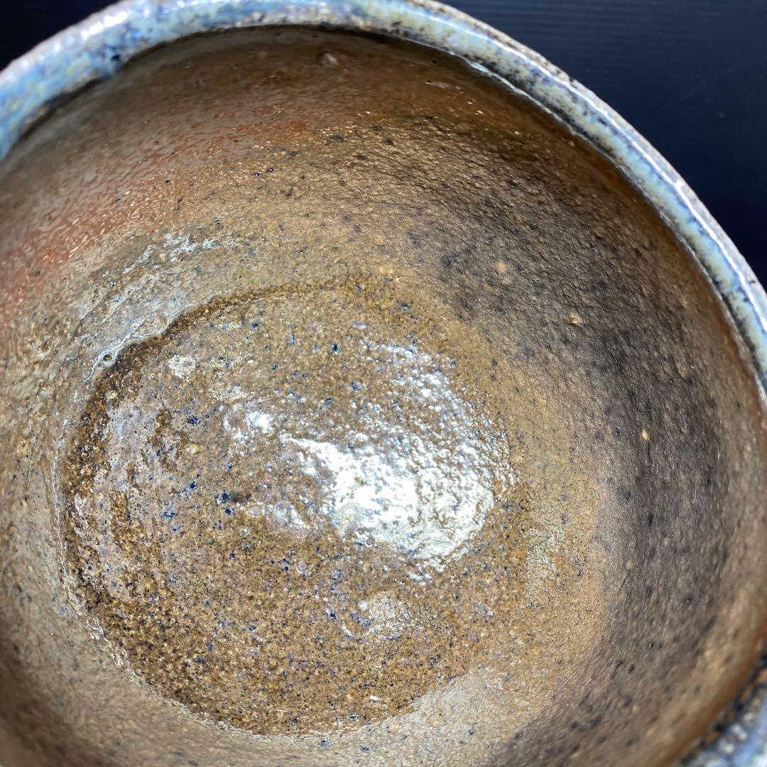 名工　西浦武　越前茶碗　共箱　幅約12.2㎝　東さ7-1012☆2F