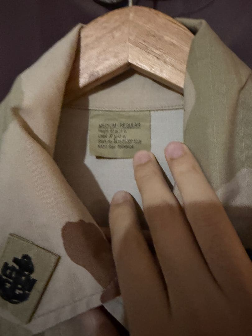 U.S. NAVY 迷彩 ミリタリージャケット M-R