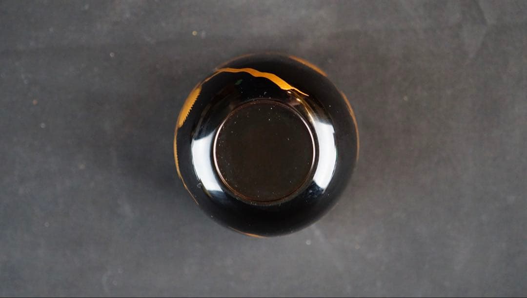 【ペンギン65様】唐松蒔絵　黒棗　二代　前端春斎　大徳寺　書付箱　花押　茶道具