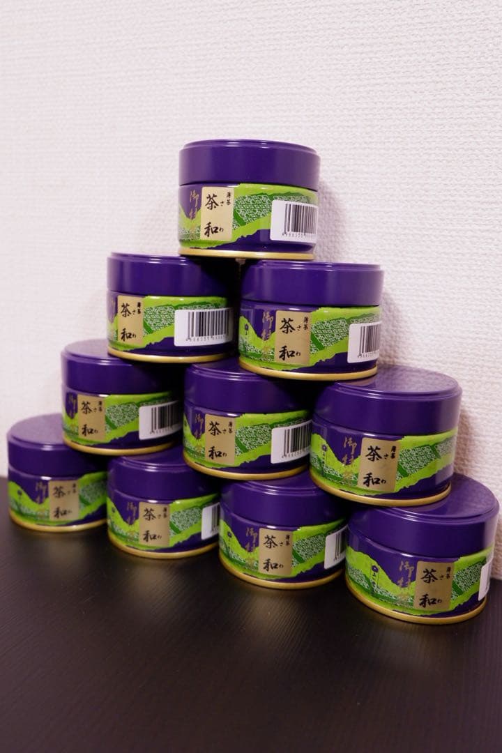 西条園抹茶さわ 20g x 10缶セット