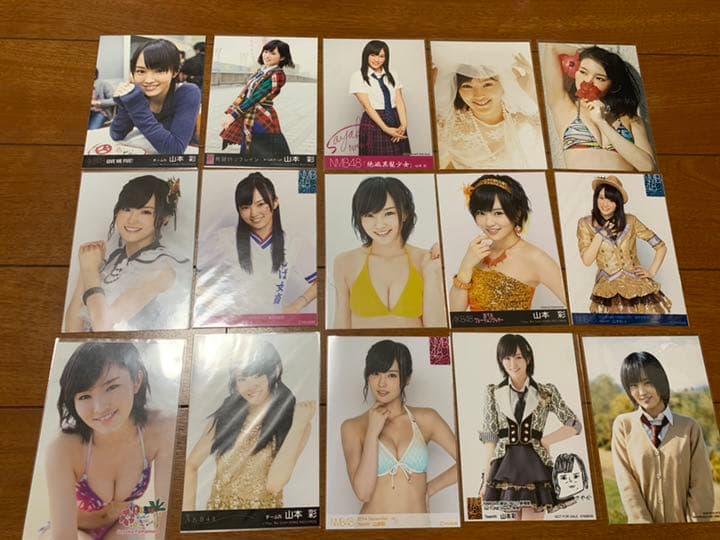 元NMB48 山本彩 さや姉 公式生写真 まとめ売り 64枚 被りなし