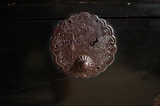 丸金具　庄内箪笥　抽斗4杯　ジャンク